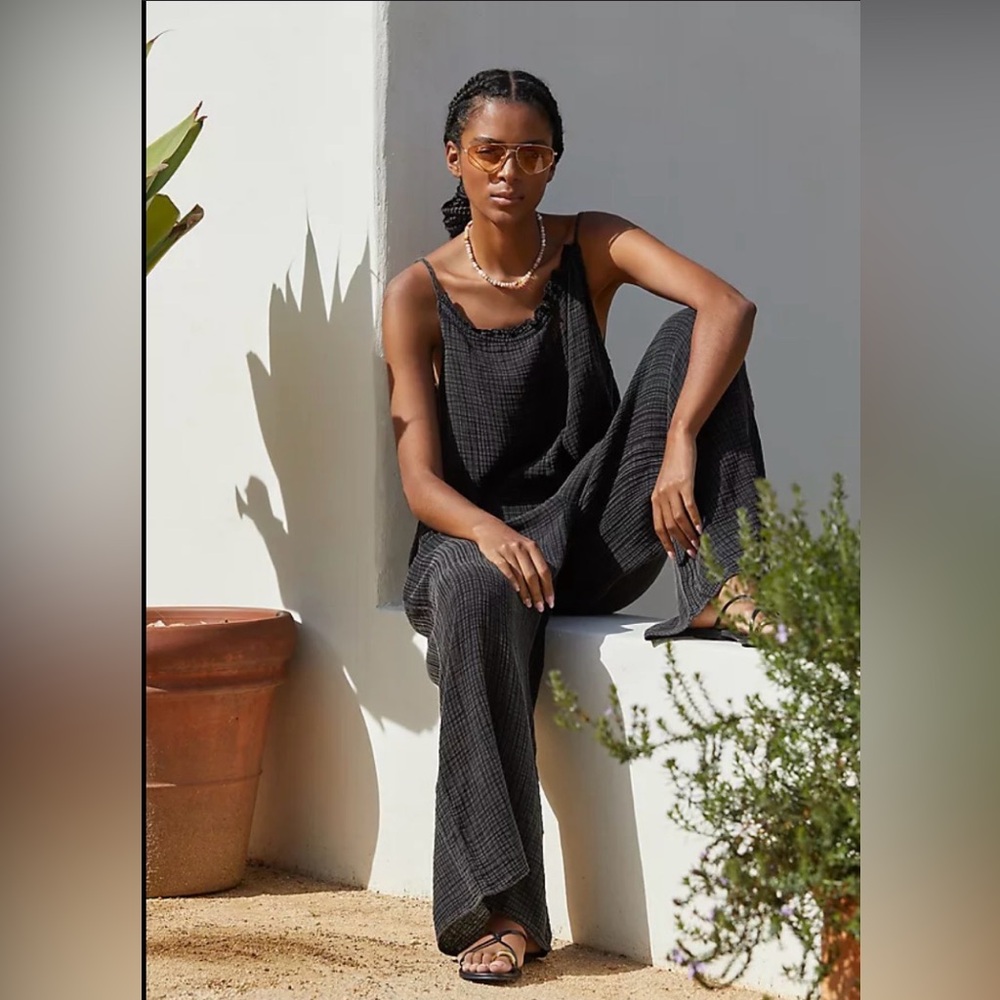 Anthropologie Black Women's Jumpsuit